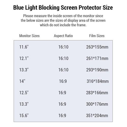 Geeignet für 15,6 Zoll 16:9 Laptops Magnetischer Sichtschutzfilter Anti UV HEN - Bild 2 von 7