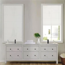 Changshade CUSTOM Light Filtering Cordless Modern No Tools No Drill Roman Shades