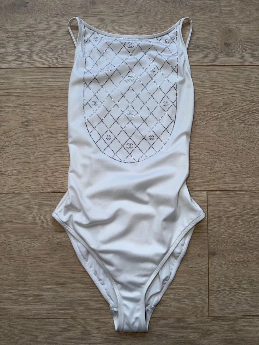 CHANEL White One Piece Swimwear for Women for sale - eBay