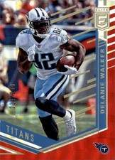 2018 DONRUSS ELITE RED DELANIE WALKER /299 TENNESSEE TITANS #54 NM-MT