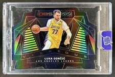 2024-25 Panini Obsidian Luka Doncic Vitreous #9 Lakers
