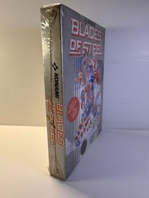 SELLADO Blades of Steel (Nintendo NES, 1988) Lanzamiento Original Circle Seal Aut&eacute;ntico