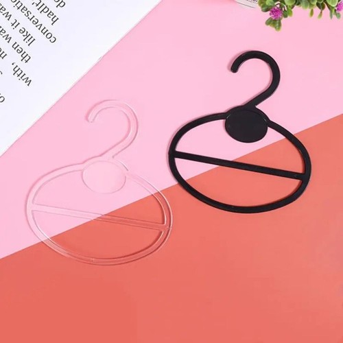 10Pcs Plastic Scarf Shawl Tie Holder Oval Tie Display Racks Closet Organizer - Picture 5 of 13