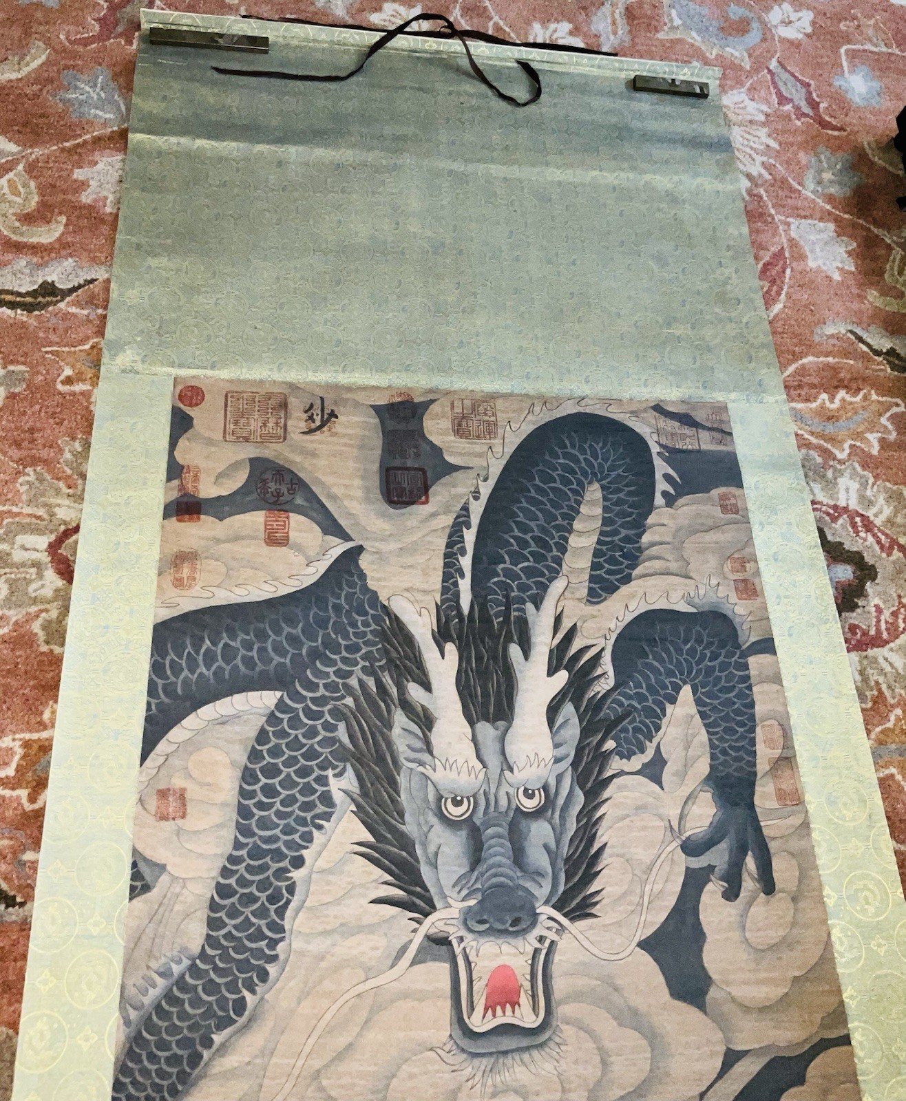 Dragon Amidst Clouds