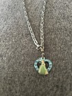New Charm It Disney Princess Blue Heart Girls Necklace — photo 2