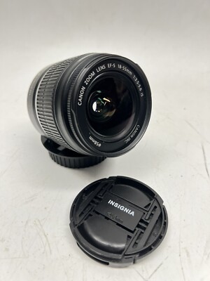 Canon EFS 18-55mm 3.5-5.6 IS, Auto Manual Lens, Working.