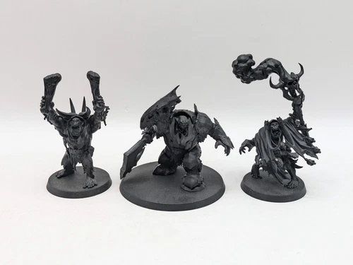 Warhammer Age of Sigmar: Orruk Warclans Megaboss, Weirdnob and Warchanter (AC080