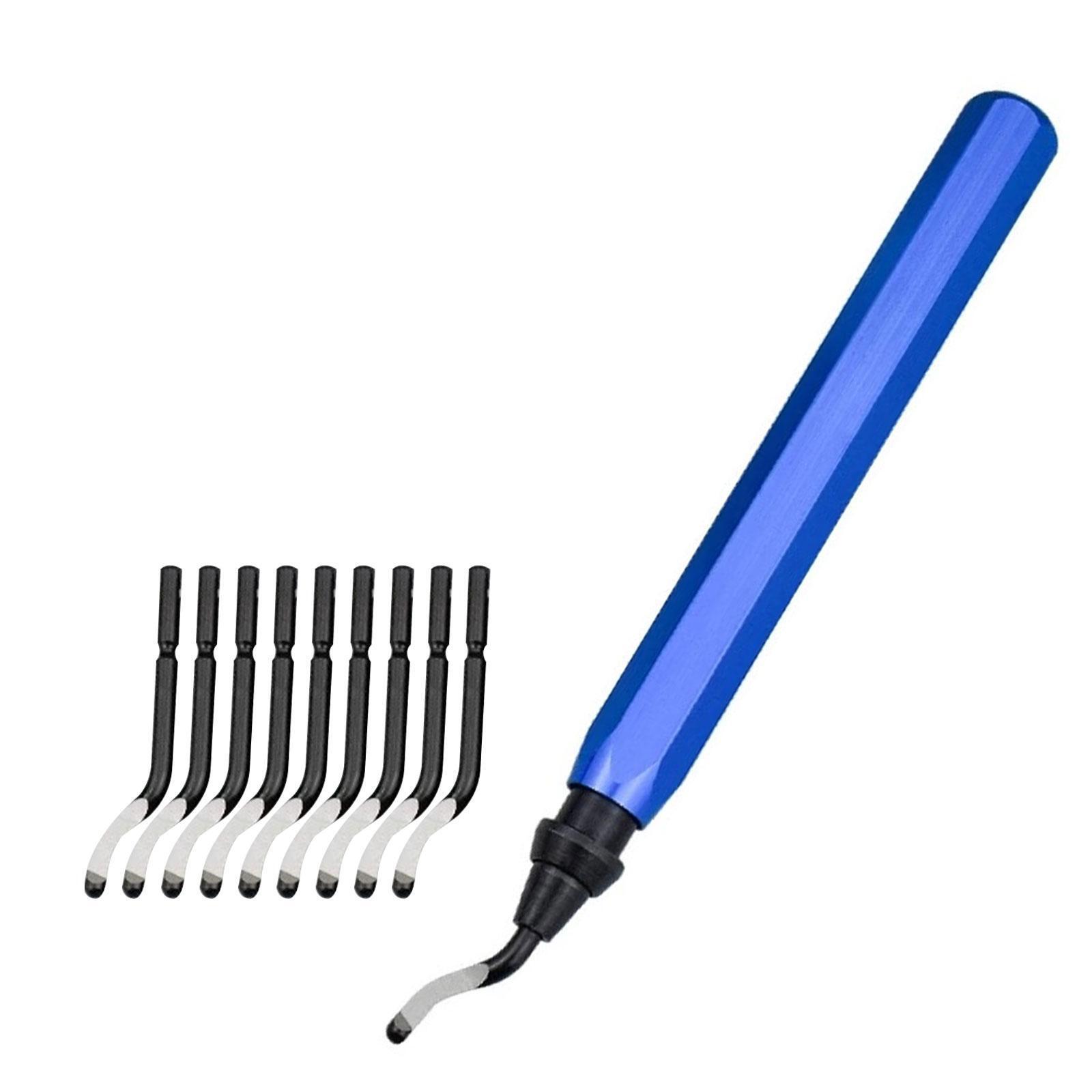 Metal Deburring Tool Kit Rotary Deburr Blade Fast and Effective 360