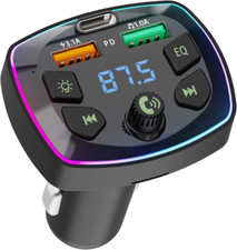 Cargador De Carro Para Celulares Con Blutu Bluetooth Musica Radio FM Llamadas