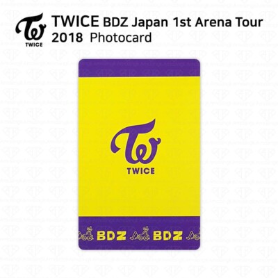 TWICE BDZ Japan 1st Arena Tour 2018 Photocard Photo Card KPOP K