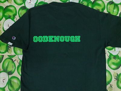 VINTAGE GOODENOUGH X CHAMPION GDEH 2 SIDED T SHIRT L BATHING