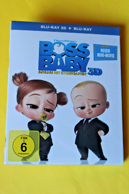 Boss Baby 2-Schluss mit Kindergarten in 3D-2D+3D Blu-ray-2 Blu-ray-NEU/OVP