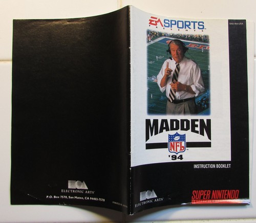 Super Nintendo SPORTS instruction manuals SNES -- you pick -- free shipping!! - Picture 96 of 458