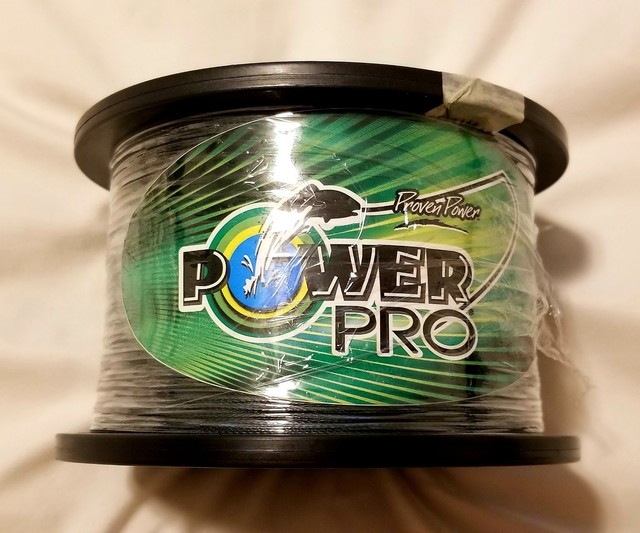 Power Pro Spectra Braid Fishing Line 30 lb Test 1500 Yards Yds Moss