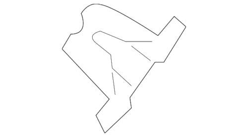 Tuerca de barra de impacto para Ford (N/P W520803-S439)