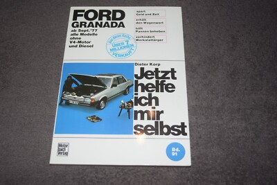 Now I Help Myself Repair Manual Ford Granada 78 Great Condition