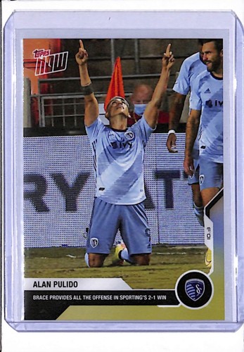 Alan Pulido - MLS TOPPS NOW® Card 32 - Print Run: 47