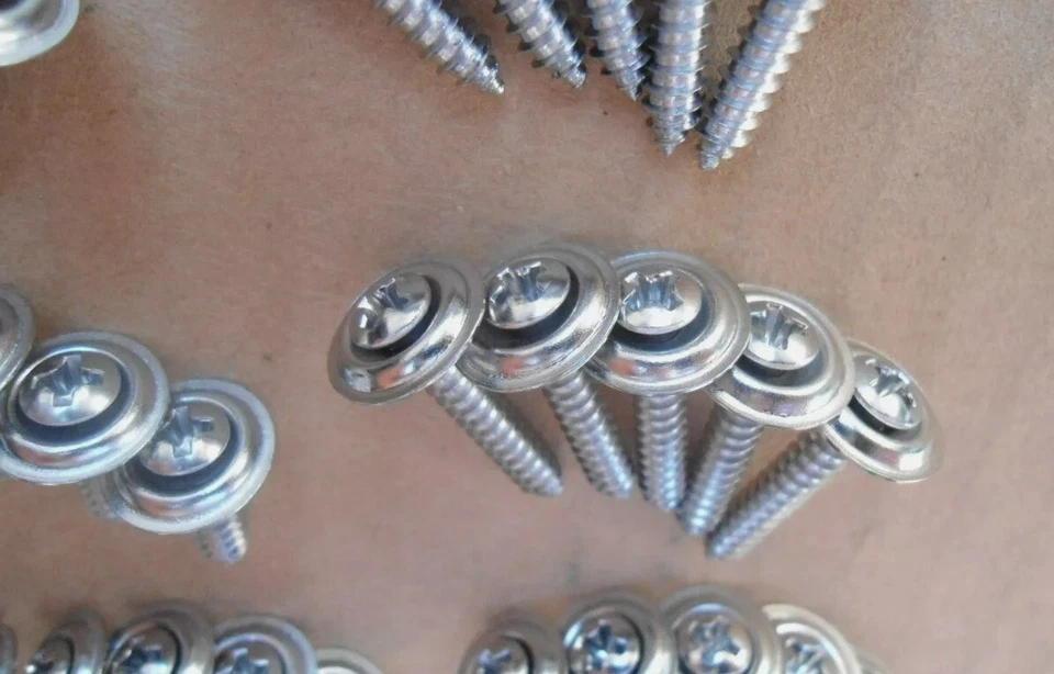 ¡20 TORNILLOS CROMADOS PARA PANEL DE PATADA! PARA CAMIONETA PICKUP DODGE RAM RAM CARGADOR 1500 FURGONETA ETC Foto 2 de 3