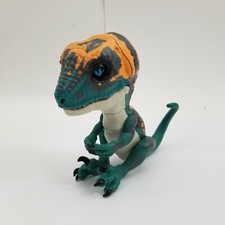 Fingerling raptor Wowwee interactive dinosaur Green Works