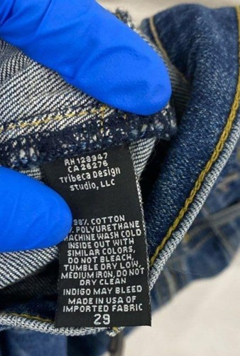Jeans svasati a vita alta Nili Lotan Francois Nili Lotan - blu 29 nuovi con etichette - Foto 4 di 4