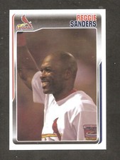 Reggie Sanders 2005 Lo Mejor de MLB Venezuelan Sticker #78 Super Rare