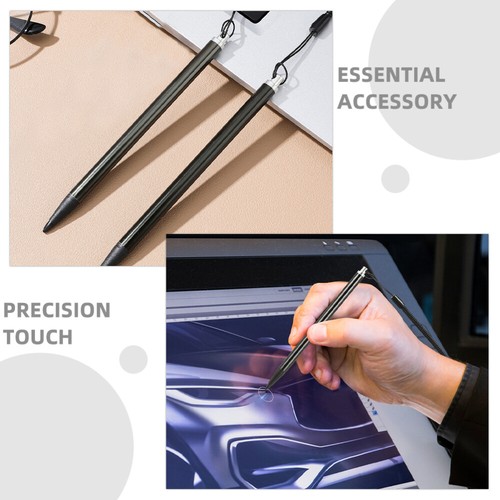 2 Pcs Resistive Screen Stylus Touch Pen Parts with Spring for Touchscreen - Photo 3/12