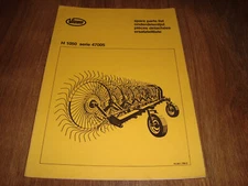 Vicon H 1050 Series 47005 Spare Parts List 70.001.786/2