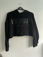 BNWT New Look Graphic Print with Mesh Insert Hoodie - UK Size 12