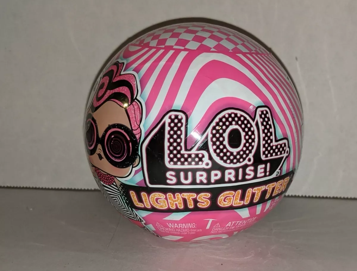 LOL Surprise LIGHTS GLITTER Series Ball Black Light Neon Doll 2020