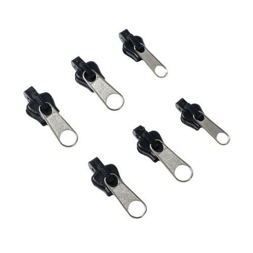 6 Stück Ersatzzipper für Reißverschluss Zipper Set Reparatur Ersatz Ersatzteil - Bild 2 von 16