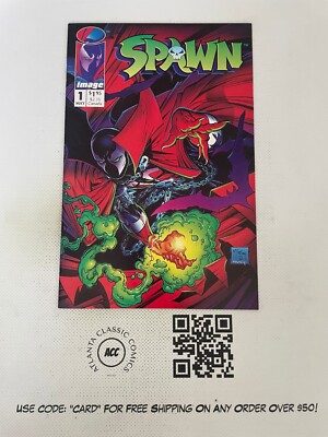 Spawn # 1 NM 1st Print Image Comic Book Todd McFarlane Clown Violator 18 RC50