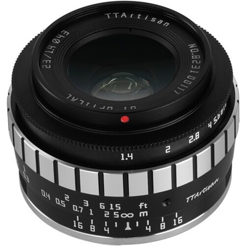 TTArtisan 23mm F1.4 Lens APS-C Format Fuji film X F Mount Camera Black/Silver UK - Picture 12 of 24