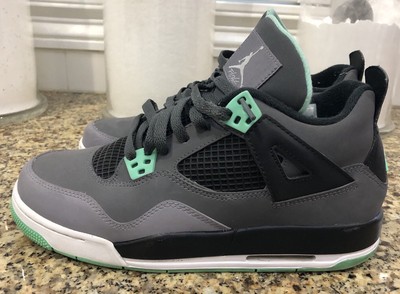 retro 4 green and grey