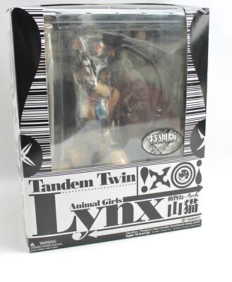 Tandem Twins Ruby Lynx Animal Girl Anime Figurine Yamato Amethyst
