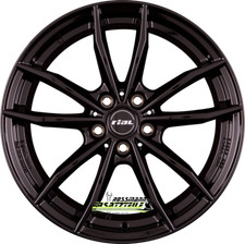 4x Rial X12 diamant-schwarz 8x19 ET30 - LK5/112 ML66.5 Felge Alu