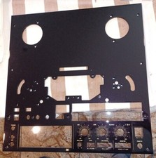 Custom Ruby Black Metallic Mint Teac X-2000r Front Panel Cover Faceplate New