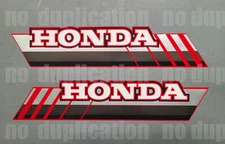 1986 86' Trike Big Red 250es ATC 2pc tank stickers decals autocollant graficos