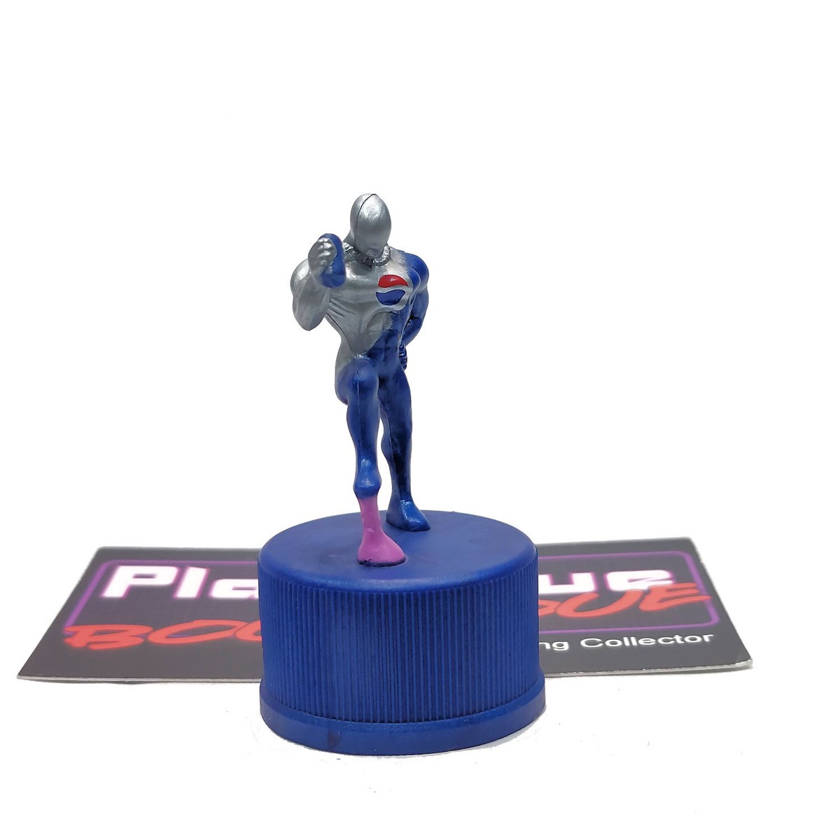 【未開封】PEPSIMAN BOTTLECAP COLLECTION サウンド PEPSI MAN SOUND BIG BOTTLE CAP PEPSIMAN FIGURE 1999