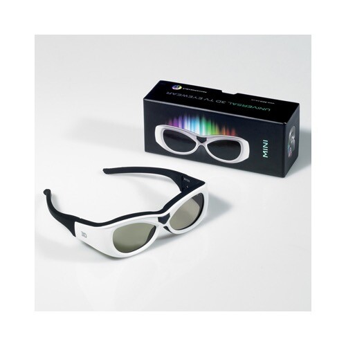 1 Pair 3D3 A1124 Mini Universal 3D TV Eyewear Active Shutter DLP Link Glasses - Picture 3 of 10