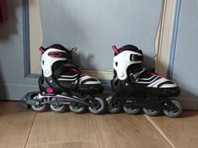 Muuwmi Verstellbare Kinderinliner Gr. 33-36, Inline-Skates, Rollschuhe