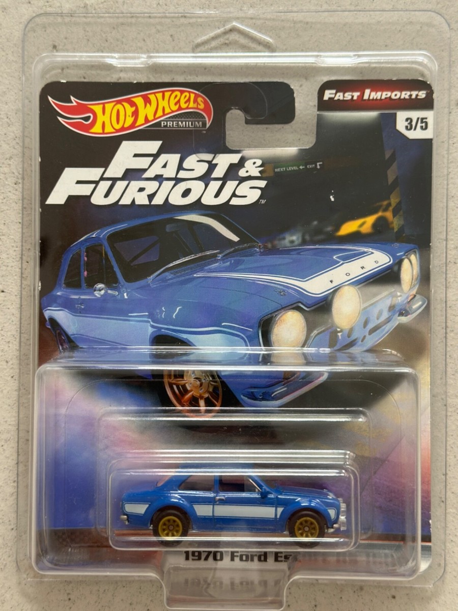2017 Hot Wheels Premium Fast and Furious 1970 FORD ESCORT RS 1600