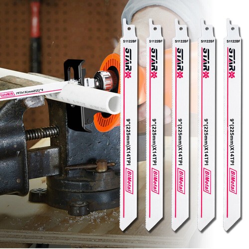 5 pz/Set 19 mm Lame per motosega a sciabola alternate HCS extra affilate per strumento in legno nuove - Foto 9 di 9