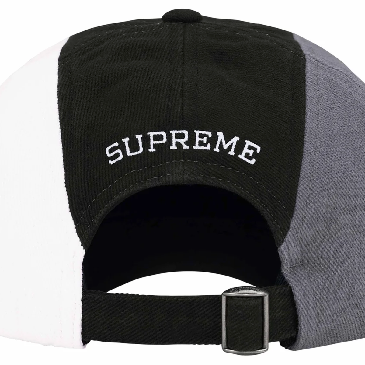 SUPREME CREST 6-PANEL (BLACK) SS25 5-PANEL CAMP CAP HAT ITALY | eBay
