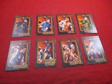 Mortal Kombat 3 Super Nintendo SNES 8 Trading Cards Sub-Zero Kabal Jax Sheeva
