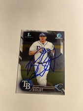 Tampa Bay Rays RYAN BOLDT Signed Card