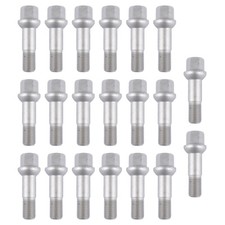 Wheel Lug Bolts Nuts (×20) Set for Mercedes-Benz S-CLASS S350 S430 S500 S55 AMG