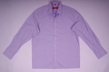Eterna Mens Classic Shirt Purple Size 42  16 1/2