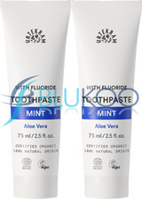Urtekram Organic Mint with FLUORIDE Toothpaste  - 75ml (Pack of 2) 133.60 per litre