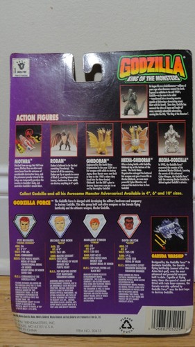Trendmasters Godzilla King Of The Monsters Godzilla Force Pete Richards Figure - Picture 3 of 3