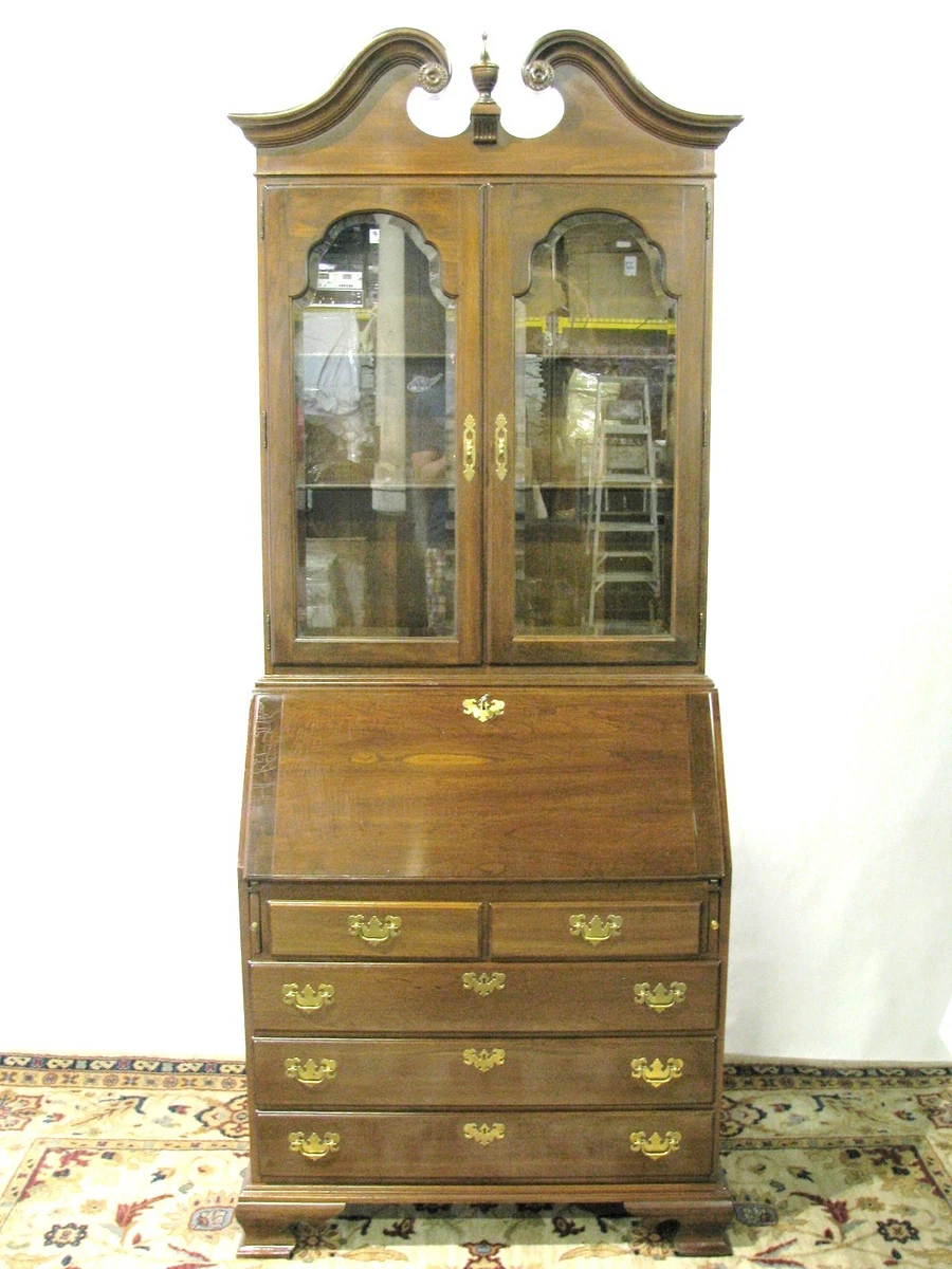 Ethan allen georgian court bookcase deals